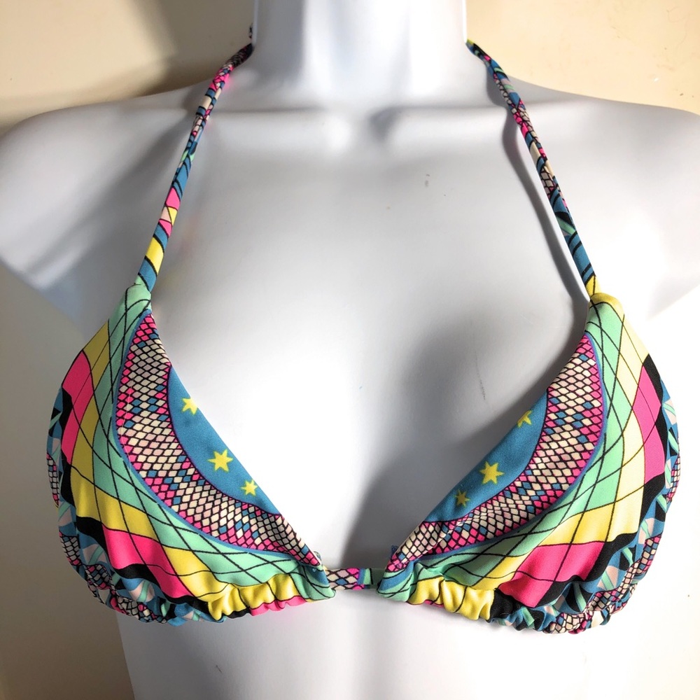 Mara Hoffman Swim Triangle Top